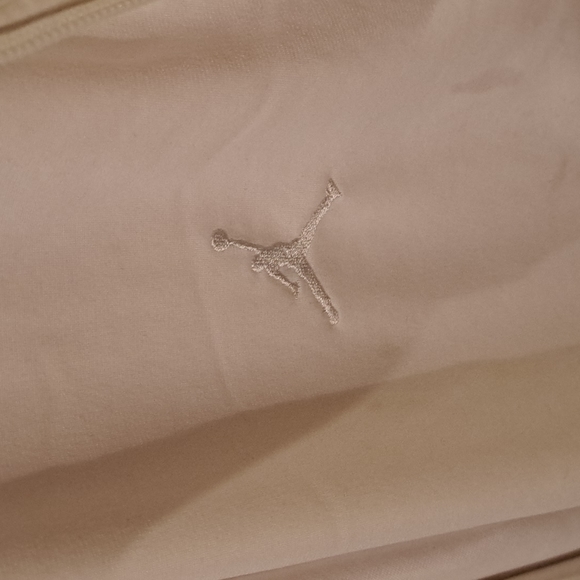 Men's 3XL Jordan Air White Zipped Hoodie - Picture 3 of 9